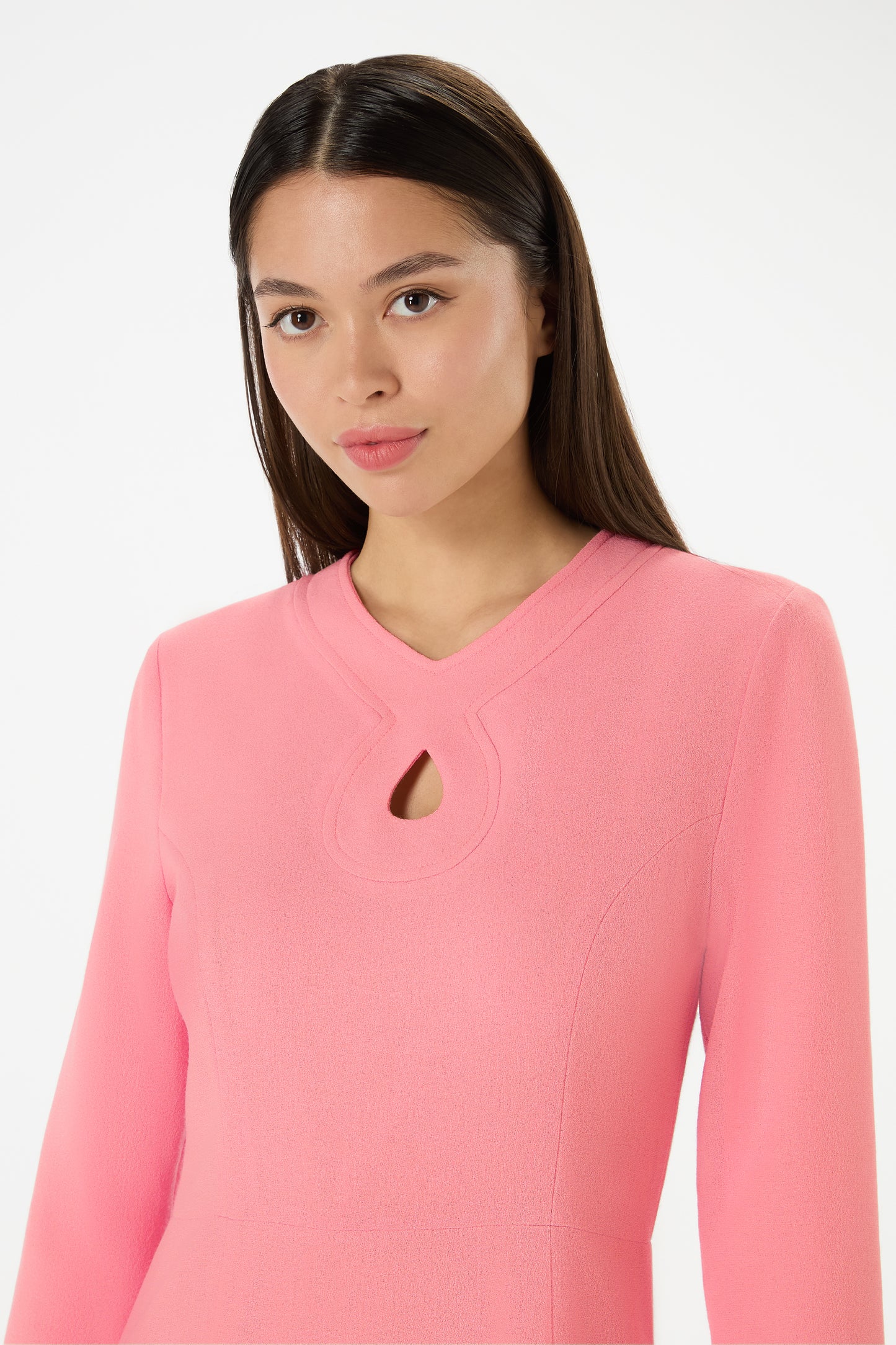Vogue Fit and Flare Dress - Rosebud