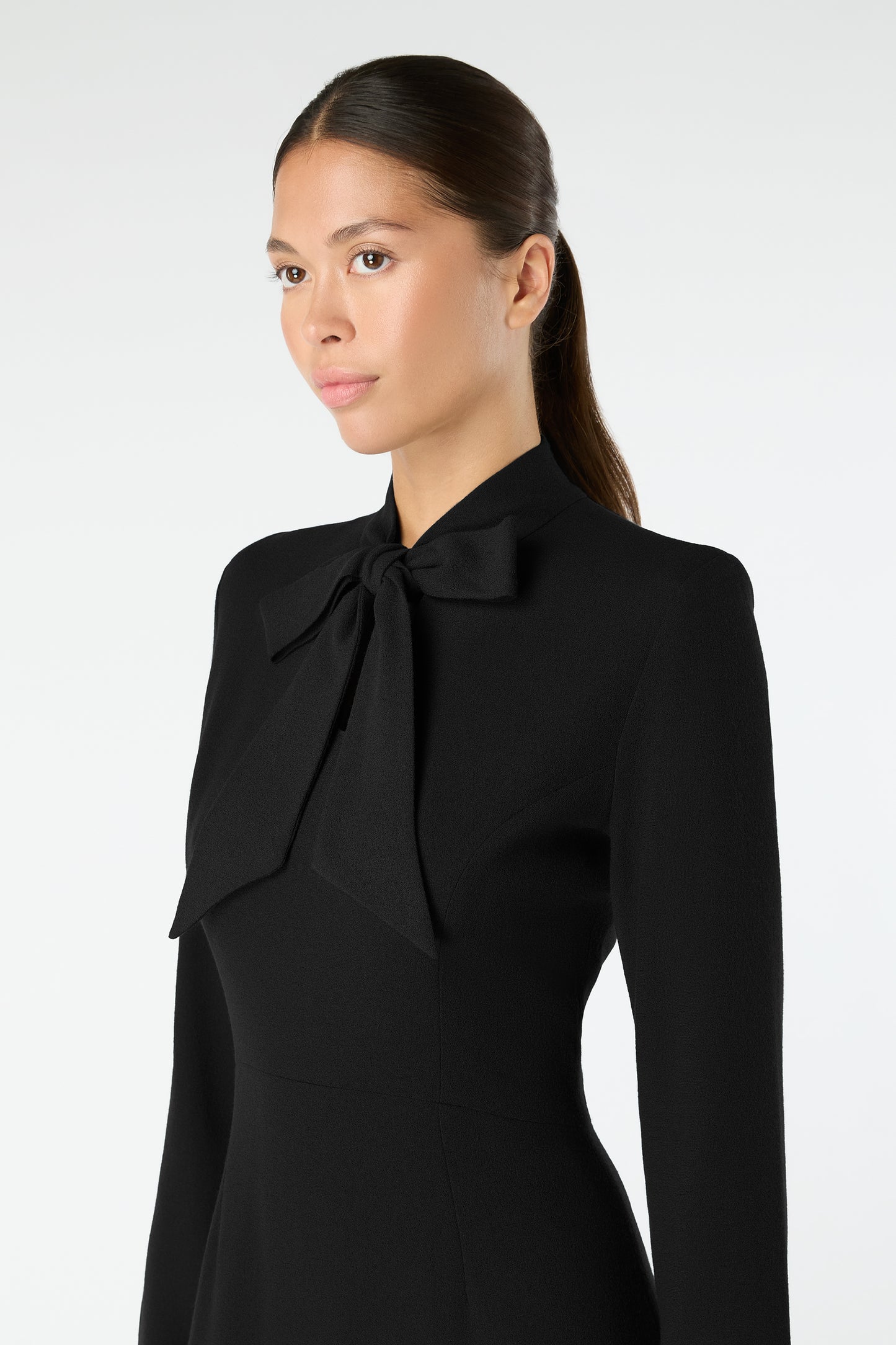 Wallis Fit And Flare Dress - Black