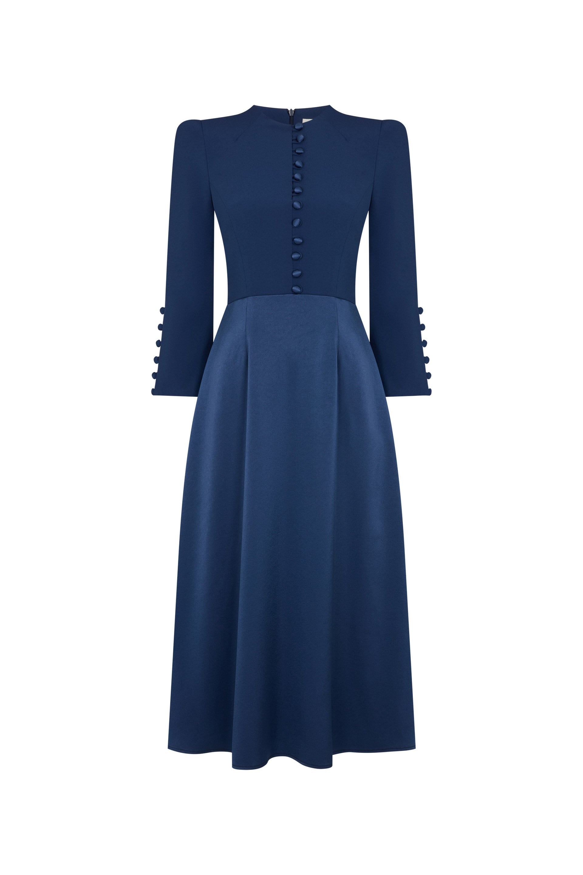 Whitney Cady Fit And Flare Dress - Indigo Jane Atelier Whitney Cady Fit And Flare Dress - Indigo Jane Atelier