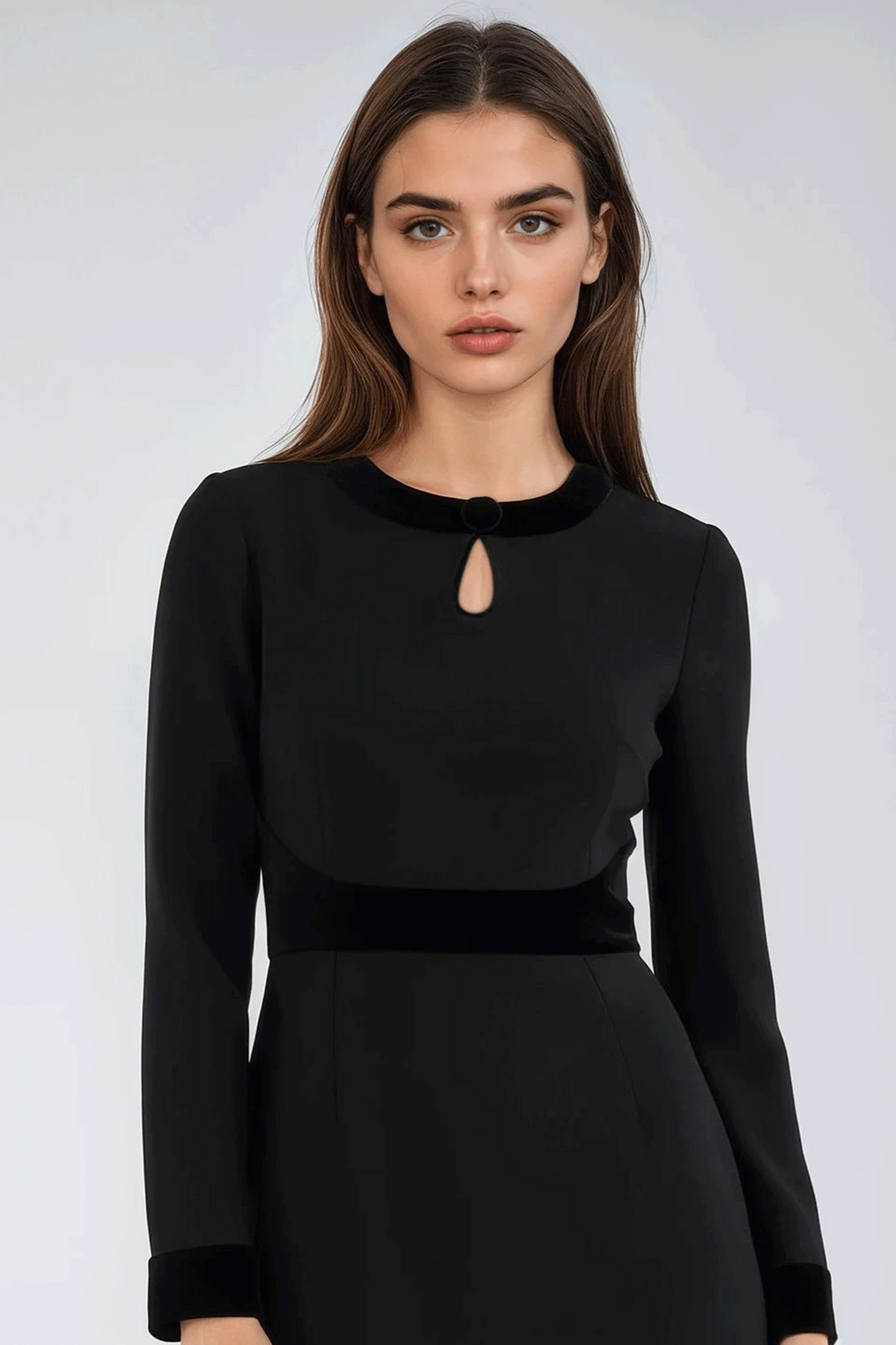Wilder Fit and Flare Dress - Black
