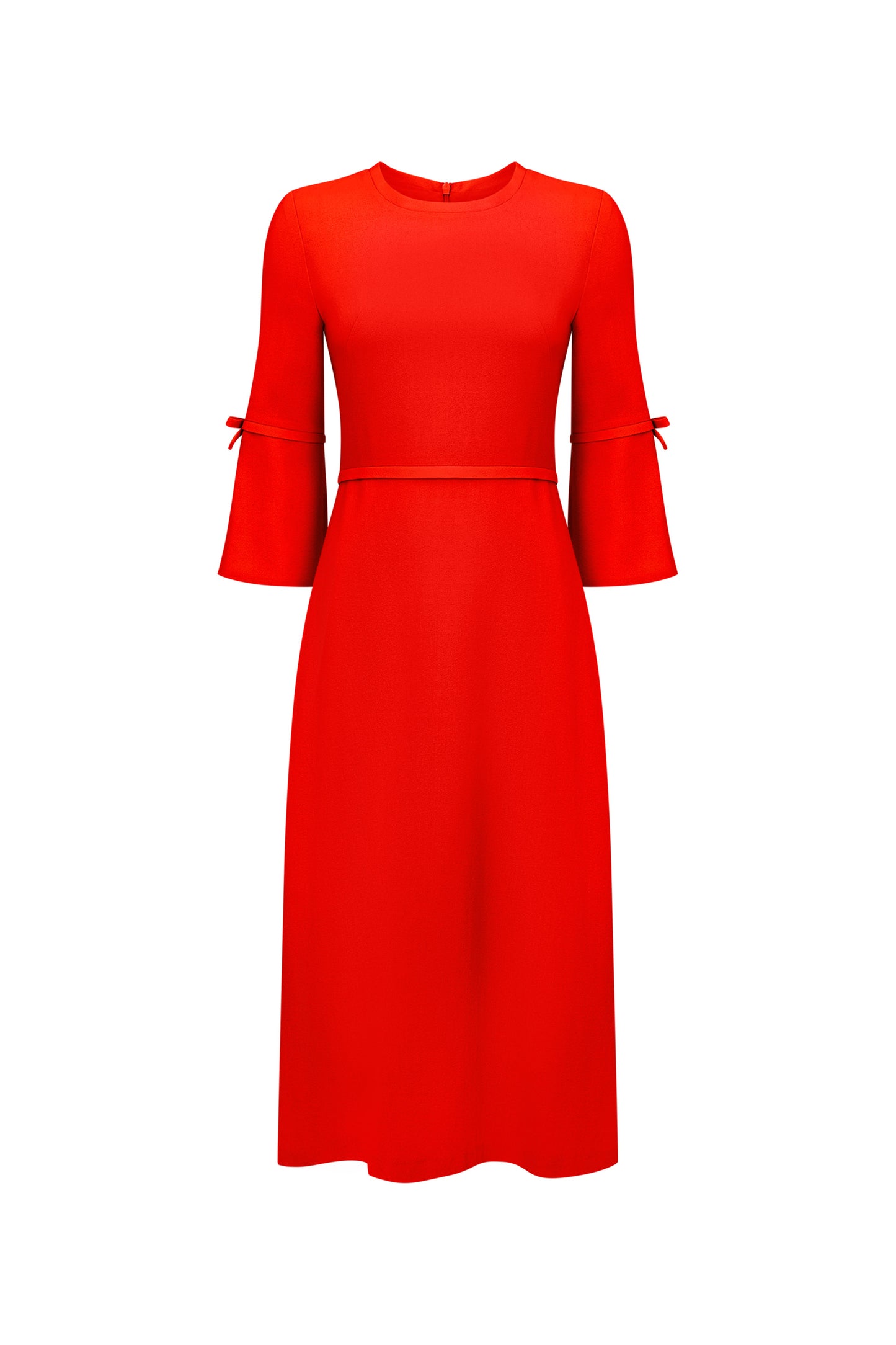 Winona Fit And Flare Dress - Vintage Red