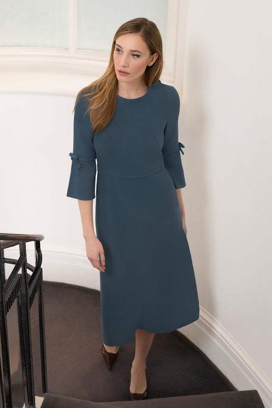 Winona Fit And Flare Dress - Iron