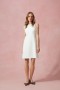 Nerys Jersey Dress White