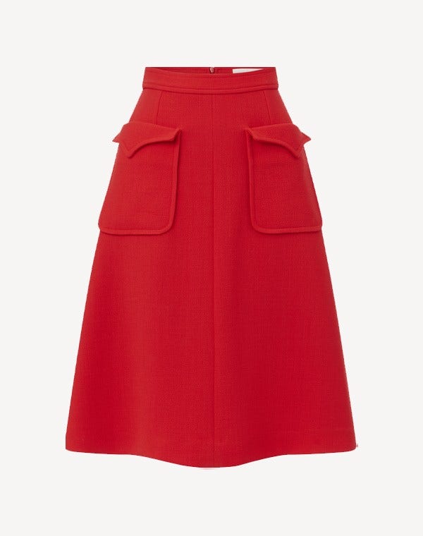 Netty Skirt Red